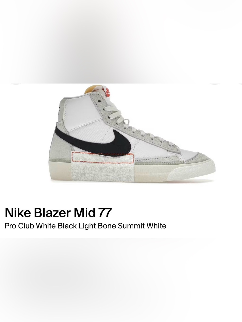Nike blazer Mid '77